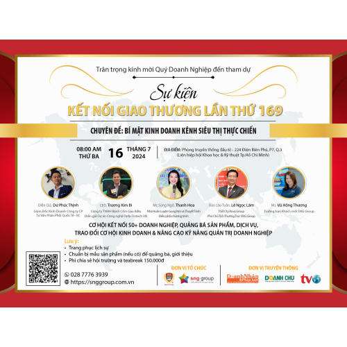 SNG Group Kết Nối Giao Thương - Lần Thứ 169